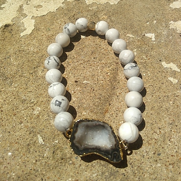 Drusy quartz Bracelets - Picture 6 of 6